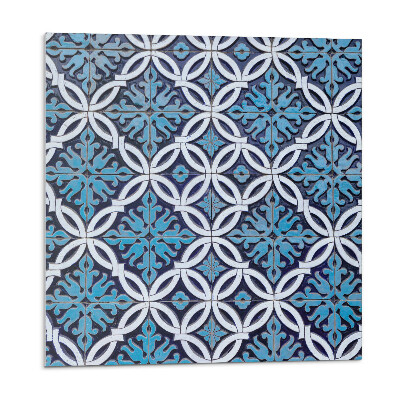 Panou perete Model de forme cu motiv floral