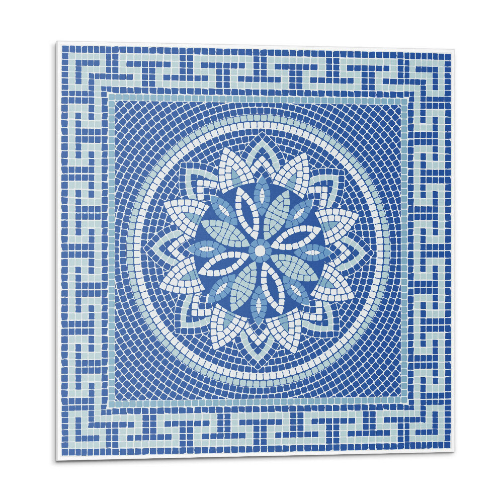 Panou decorativ pvc Model floral de mozaic