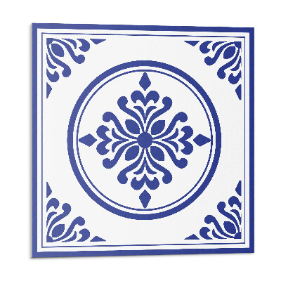 Panou decorativ Motiv rotund cu accente florale