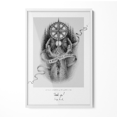 Ramă foto alba 20x30 cm