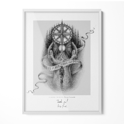 Ramă foto alba 60x80 cm