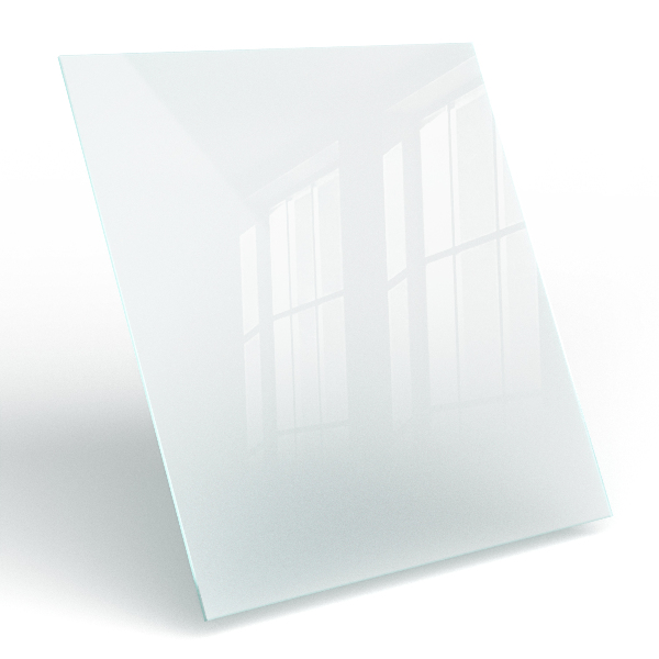 Blat masă pătrat semitransparent