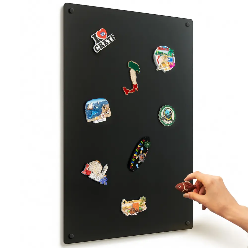 Tablă magnetică pentru colecția de magneți de 50 x 80 cm