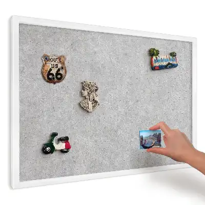 Panou magnetic decorativ cu textură gri elegantă