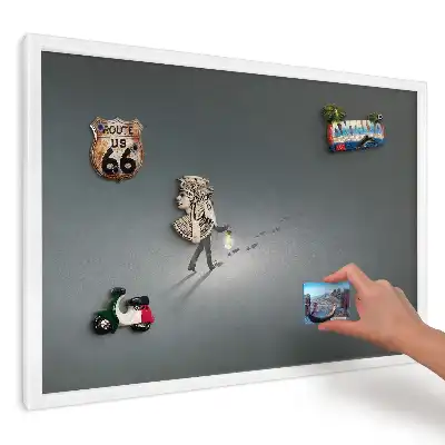 Panou magnetic decorativ Rătăcitor în întuneric