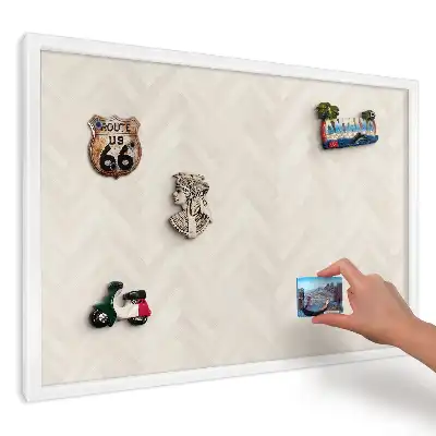 Tablă magnetică de perete cu design elegant și strălucitor