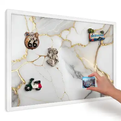 Panou magnetic decorativ cu temă dinamică elegantă
