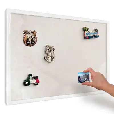 Panou magnetic decorativ cu textură bej subtilă