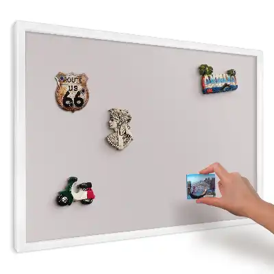 Panou magnetic decorativ cu model abstract în nuanțe de roz și gri