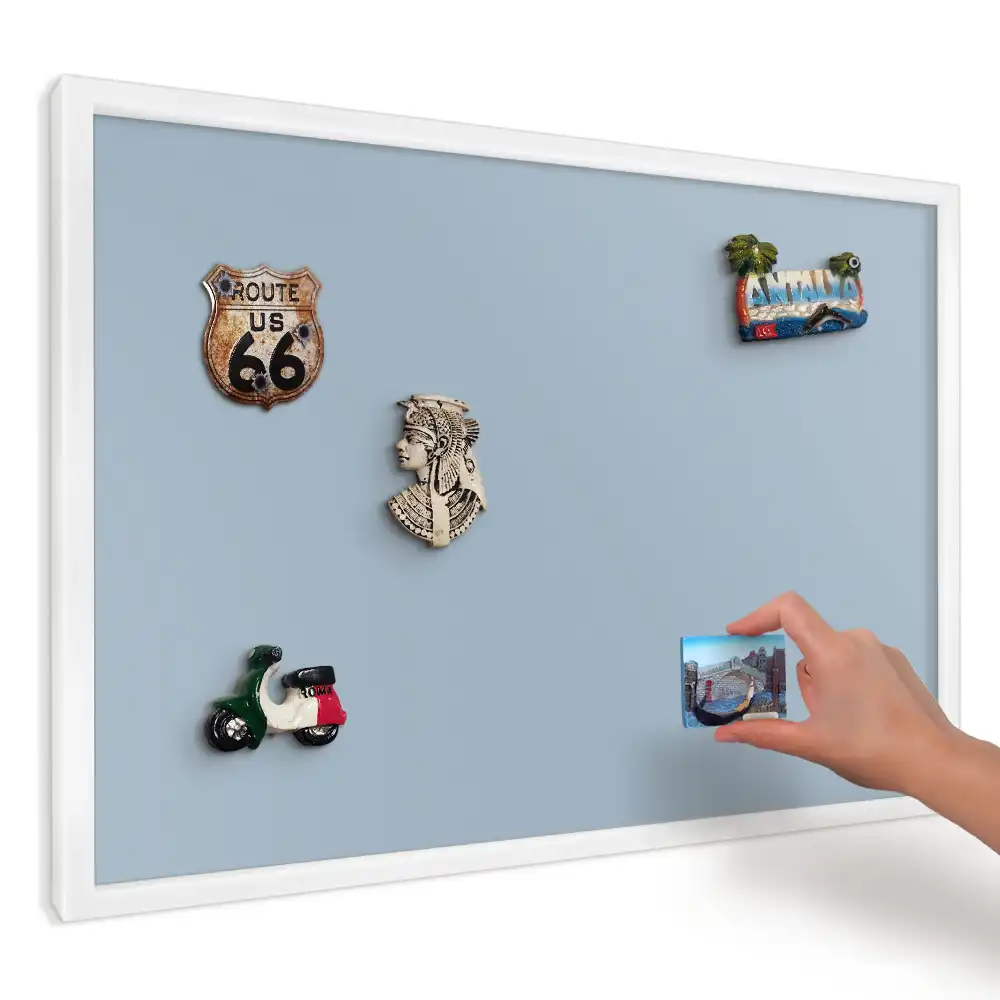 Panou magnetic decorativ de perete albastru