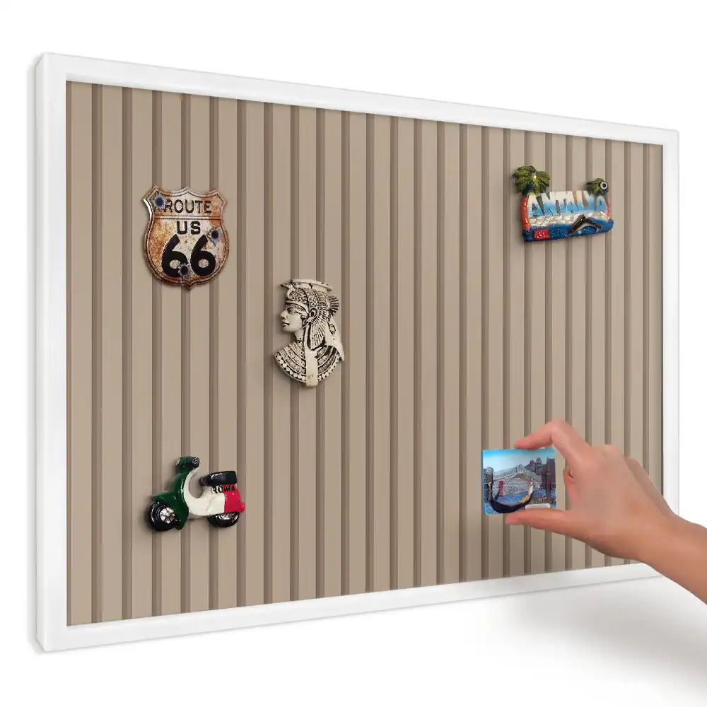 Tablă magnetică de perete cu design minimalist cald