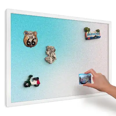 Panou magnetic decorativ cu design abstract în culori pastelate relaxante