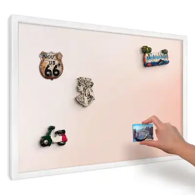 Panou magnetic decorativ cu compoziție pastelată armonioasă