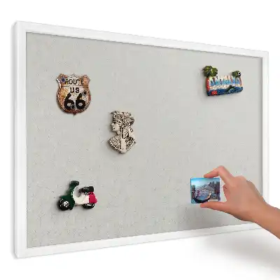 Tablă magnetică de perete cu model vegetal strălucitor
