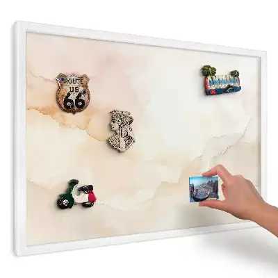 Panou magnetic decorativ cu model relaxant în acuarelă