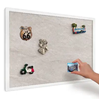Panou magnetic decorativ cu design Compoziție armonioasă bej