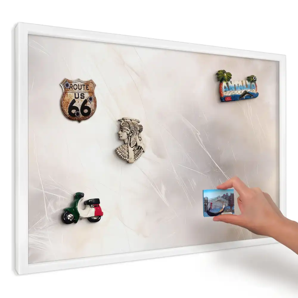 Tablă magnetică de perete model delicat eteric