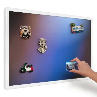 Panou magnetic decorativ cu abstracție artistică colorată