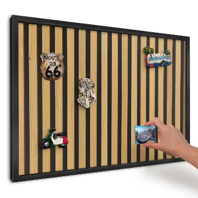 Panou pentru magneți de călătorie cu design vertical minimalist