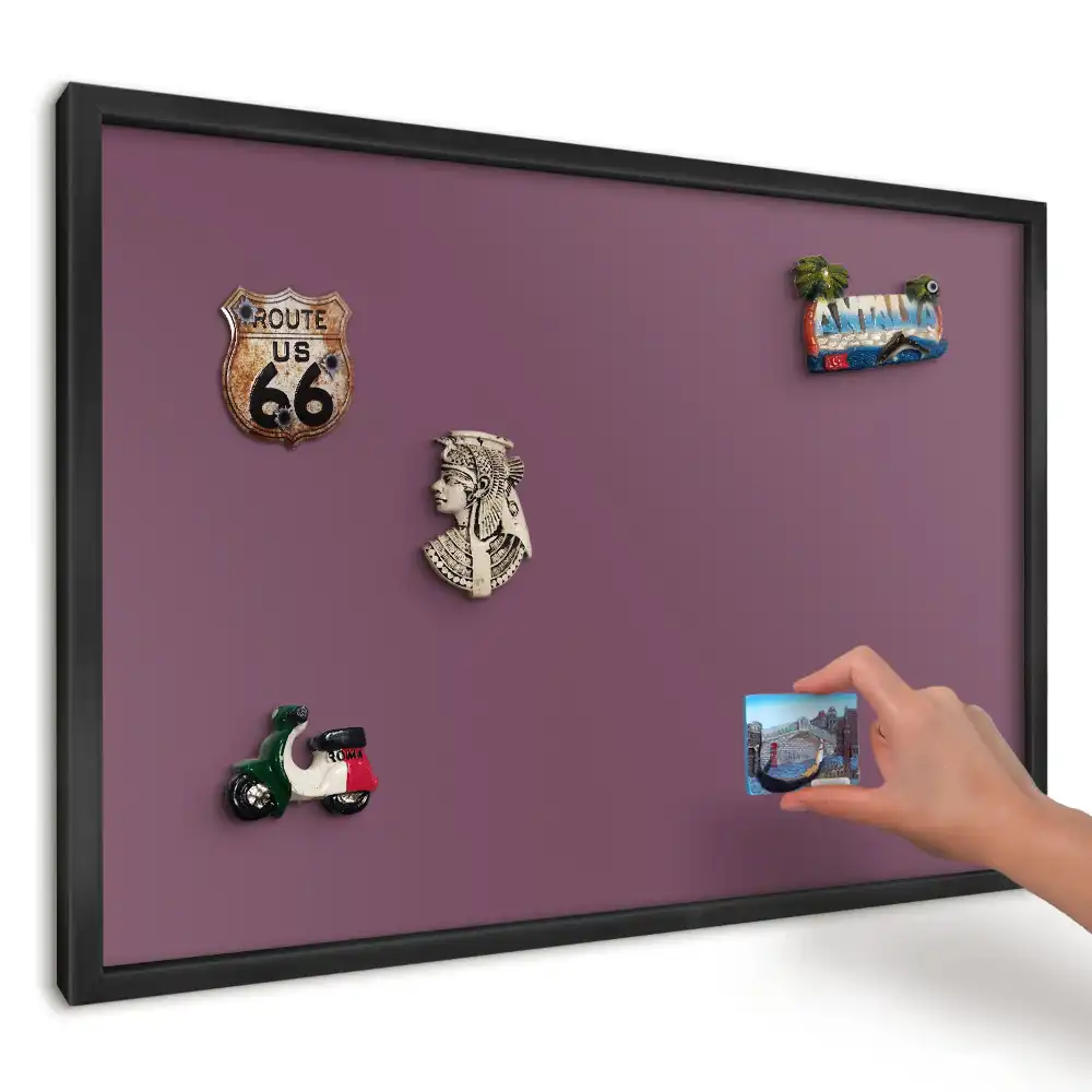 Panou magnetic pentru fotografii și suveniruri Violet intens