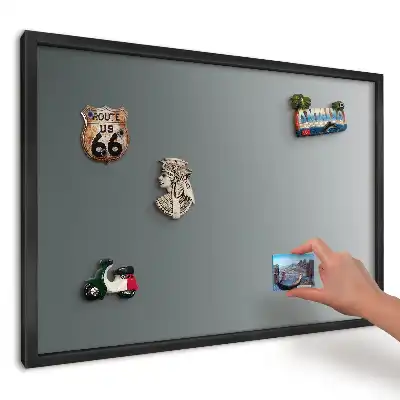 Panou magnetic pentru magneți din călătorii cu design gradient în nuanțe de albastru marin