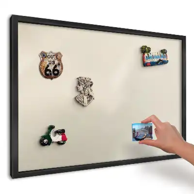 Panou magnetic pentru fotografii și suveniruri din călătorii cu design cu tranziții subtile și delicate