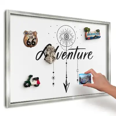 Panou magnetic cu ramă Minimalismul aventurii