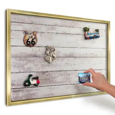 Tablă magnetică imprimată de perete Plăci vintage brute