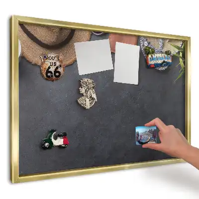 Tablă magnetică imprimată de perete Accesorii de vară pe întuneric