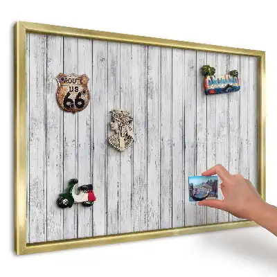 Panou din tablă pentru colecția de magneți Tablă luminoasă cu textură naturală