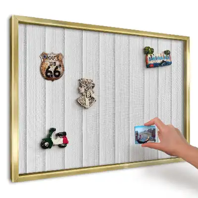 Tablă magnetică imprimată de perete Dungi verticale gri