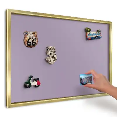 Panou din tablă pentru colecția de magneți Minimalism liliac violet