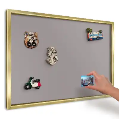 Panou din tablă pentru colecția de magneți Eleganța minimalismului liliac