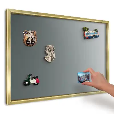 Panou din tablă pentru colecția de magneți Gradient albastru marin și albastru