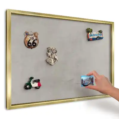 Tablă magnetică imprimată de perete Gri și compoziție textură