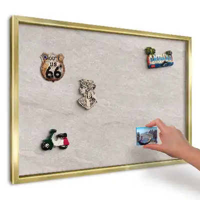 Tablă magnetică imprimată de perete Compoziție armonioasă bej