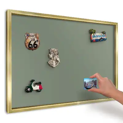 Tablă magnetică imprimată de perete Suprafață verde netedă