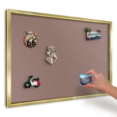 Panou din tablă pentru colecția de magneți Roșu intens modern