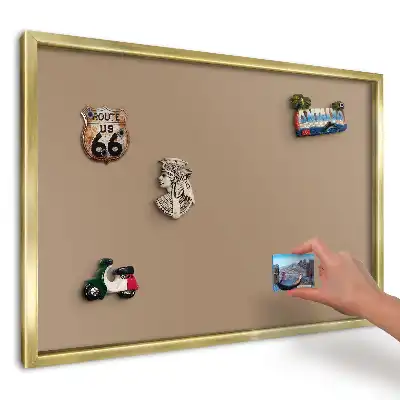 Panou din tablă pentru colecția de magneți Stilul minimalismului portocaliu