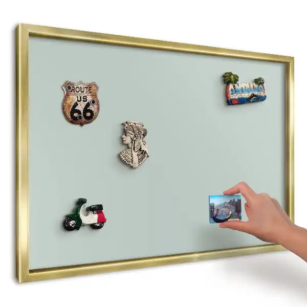 Tablă magnetică de perete cu imprimeu Pastel delicat