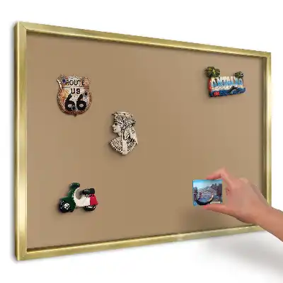 Panou din tablă pentru colecția de magneți Portocaliu minimalist vibrant