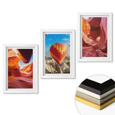 Set de 3 tablouri pentru dormitor Culorile naturii