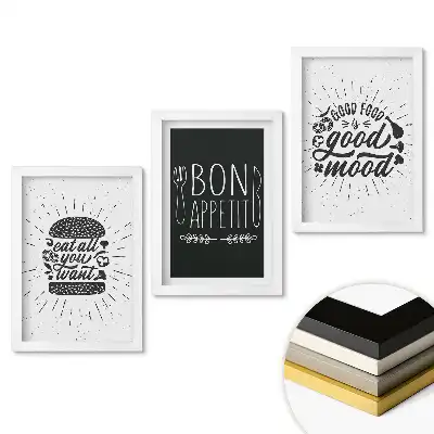 Set de 3 tablouri pentru dormitor cu design minimalist Farmec culinar