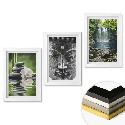 Set tablouri pentru living Armonia naturii și pacea în artă