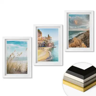 Set de tablouri pentru living cu priveliști pitorești