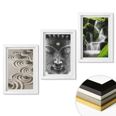 Set tablouri pentru living Armonia naturii și liniștea sufletească