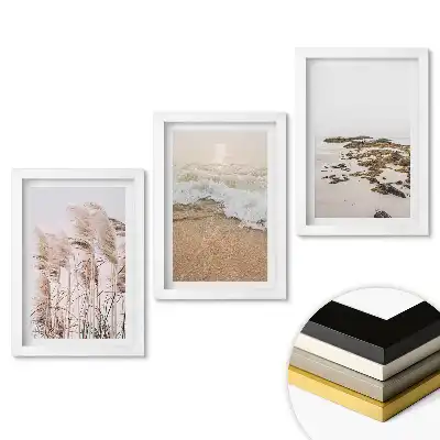 Set 3 tablouri pentru dormitor Frumusețe naturală