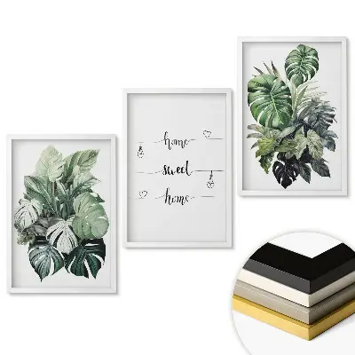 Set tablouri pentru living O oază verde
