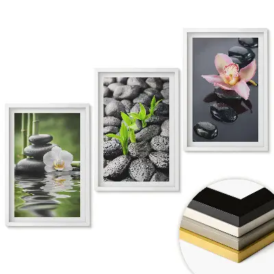 Set de tablouri pentru living Armonia naturii și pacea