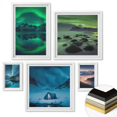 Set de tablouri înrămate Armonia naturii și inspirații cotidiene